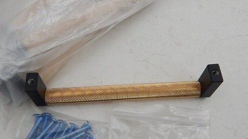 NEW 5” Black Gold Textured Kitchen/Bath Hardware Drawer Door Pull - 10 Pack - Picture 4 of 5