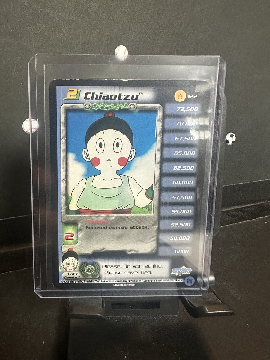 DBZ Dragon Ball Z Chiaotzu 122 CCG Limited Cell Games Saga MP 2002