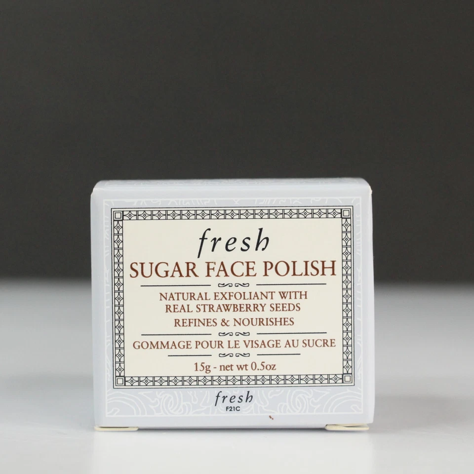 Fresh Sugar Face Polish Natural Exfoliant w/ Real Strawberries Travel Mini Size - Image 2 of 4