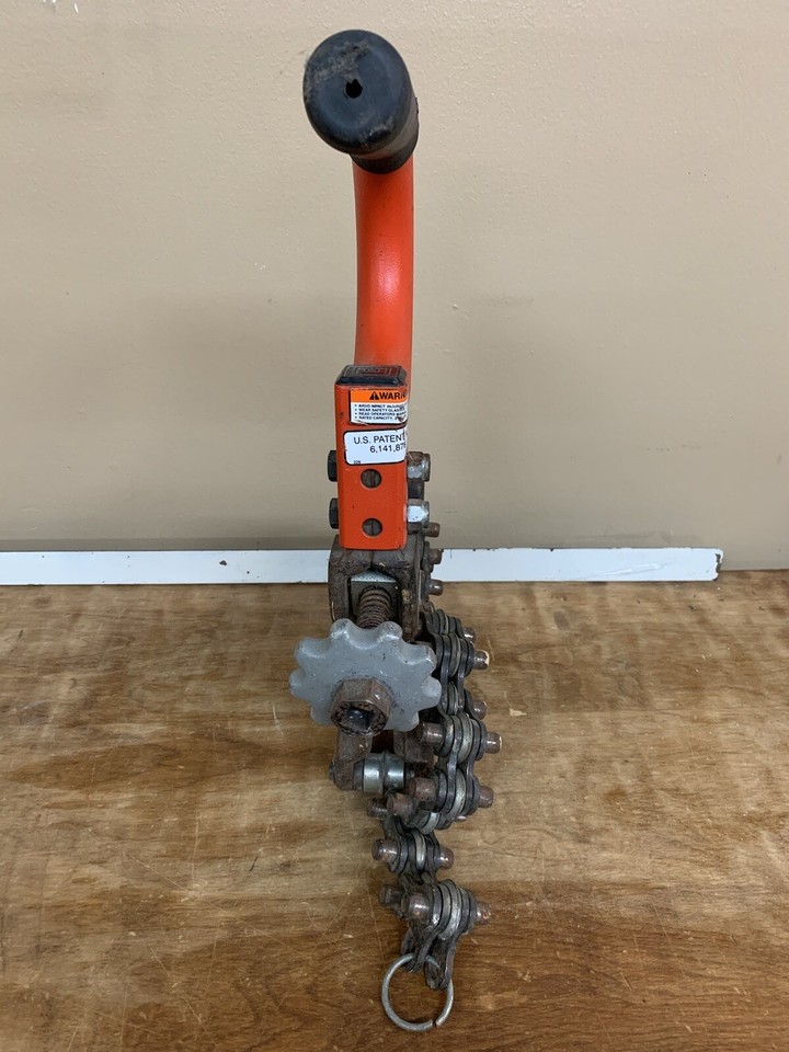 Ridgid 69982 Model 226 InPlace Soil Pipe Cutter, 11/2" 6" Chain