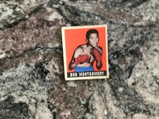 1948 Leaf Boxing Card #44 Bob Montgomery in good condition