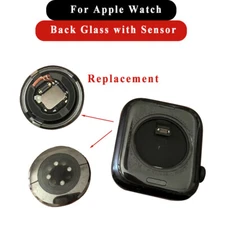 For Apple Watch Series 4 5 SE 6 7 8 Back Glass Cover Heart Rate HR Sensor Parts