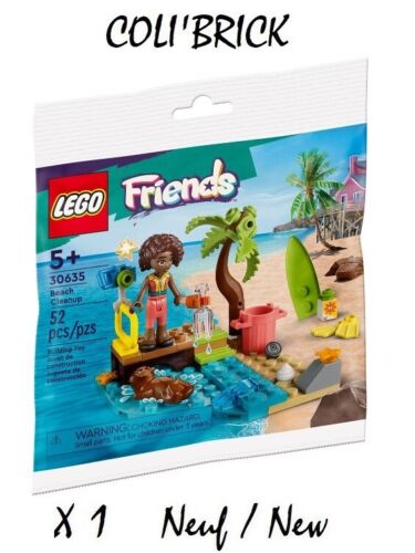 Lego Friends polybag 30635 - Aliya / Beach Cleanup - NEUF - 第 1/2 張圖片