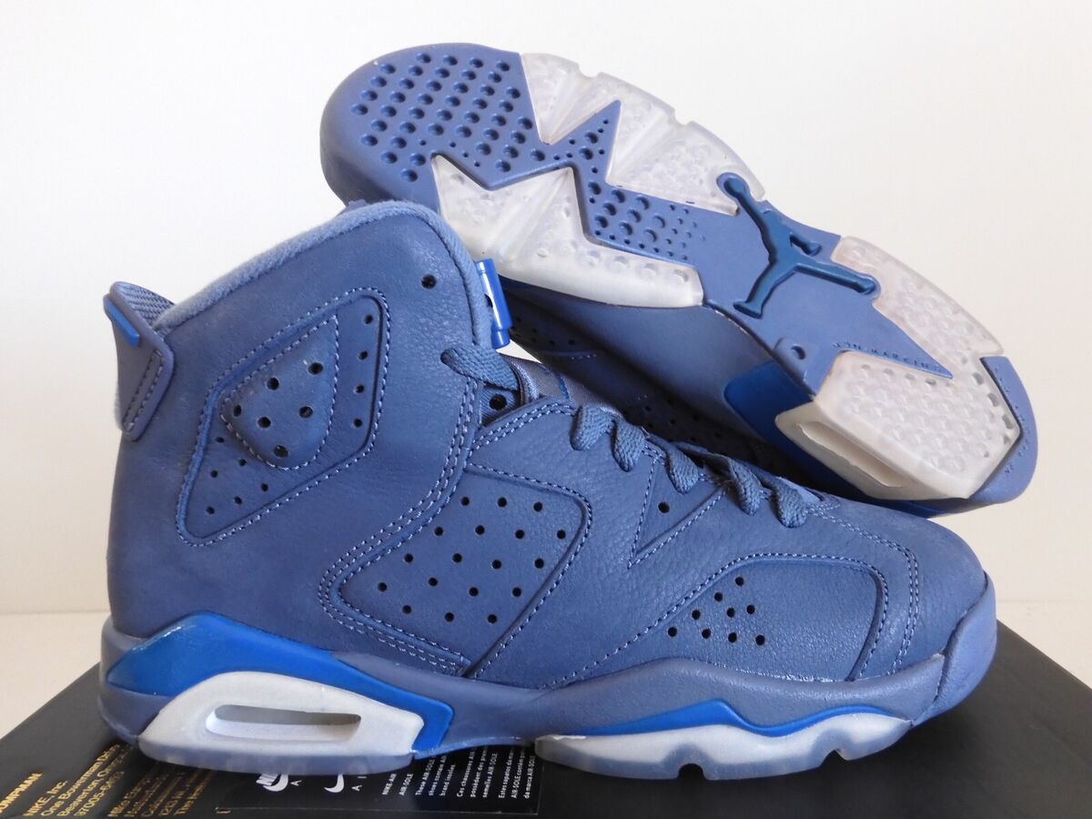 NIKE AIR JORDAN 6 RETRO (GS) DIFFUSED BLUE SZ 4.5Y-WOMENS SZ NIKE AIR JORDAN 6 RETRO (GS) DIFFUSED BLUE SZ 4.5Y-WOMENS SZ