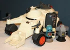 VTG 1984 Ideal Robo Force Command Patroller Vehicle 26" Long w/ Enemy & SOTA fig