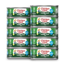 Chicken of the Sea Chunk Light Tuna in Water 5 oz. Can Pack of 10