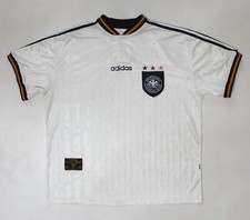 Vintage 1996 - 1998 Germany Home Football Shirt Jersey (size XXL)