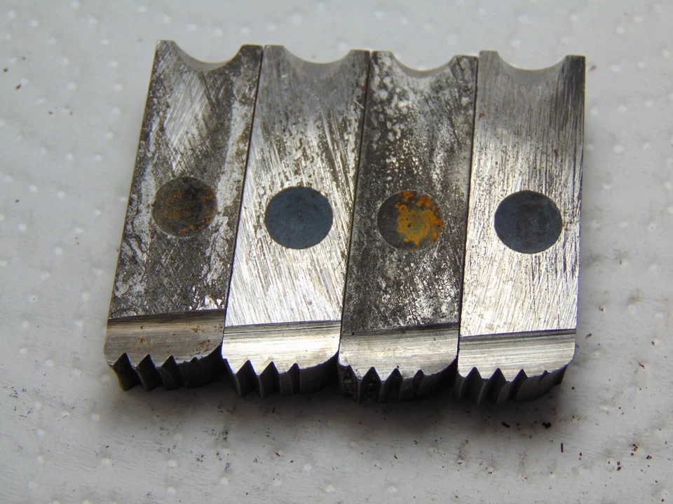 VINTAGE PIPE THREADER DIE REPLACEMENT PART TOLEDO 1 & 1A 2" USED  LOT #3 - Image 2 of 4