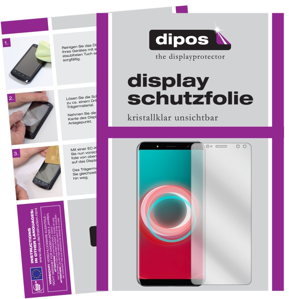 Dipos I Pellicola Protettiva Opaco Compatibile Con Ulefone Armor 3w Protezione Vetro Flessibile 9h 1060014499