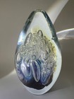 Eickholt TALL 6” Dichroic Art Glass Paperweight SIGNED/DATED/NUMBERED 98' — photo 2