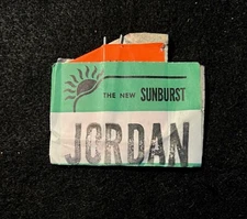 SUNBURST Vintage 1980’s Ski Lift Ticket MICHIGAN Resort Travel Souvenir