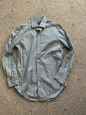 Polo by Ralph Lauren Regent Classic Fit Button Shirt - Blue/Green/White 15 32/33