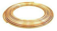  2 METRE COILS OF 4MM/5MM/6MM/8MM/10MM COPPER PIPE/TUBE/PLUMBING/WATER/GAS/DIY