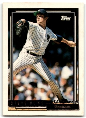 1992 TOPPS GOLD WINNER STEVE HOWE NEW YORK YANKEES #318