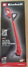Einhell 18 volt 10 inch cordless grass trimmer with battery and charger