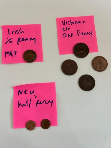 Mix of old coins joblot - Imagen 11 de 12