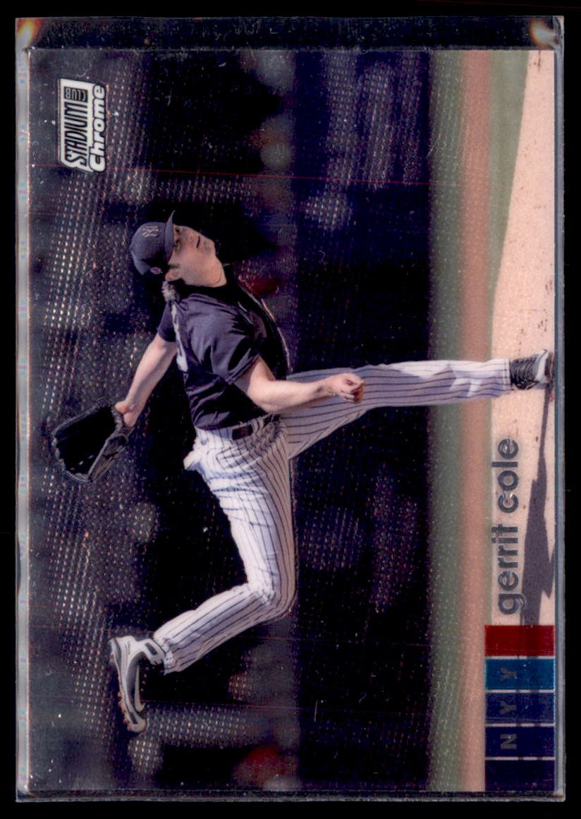 2020 Topps Stadium Club Chrome Gerrit Cole New York Yankees #247
