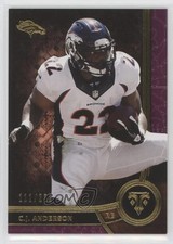 2015 Topps Triple Threads Purple /232 CJ Anderson #45 1og