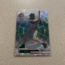 1999 Upper Deck KEN GRIFFEY JR SILVER HOLO HoloGrFx #60 Swinging Sample🔥SHARP🔥