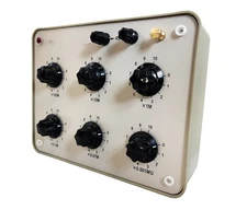 DC Decade Box DC Resistance Box DC Resistor with Resistance Range 0~1.111110GΩ