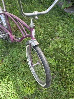 1966 Schwinn Sting-ray Deluxe ORIGINAL SURVIVOR Silverglow 2 Speed