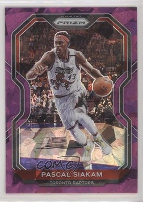 2020-21 Panini Prizm Purple Ice Prizm 163/175 Pascal Siakam #134 0j5i