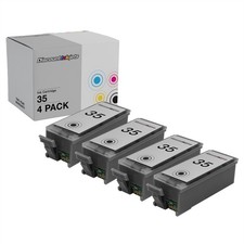 4PK BLACK Ink Cartridge w/CHIP for Canon PGI-35 PGI35 PIXMA iP100 iP110 1509B002
