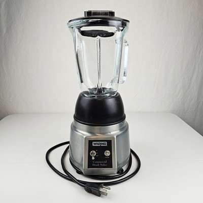 Waring Commercial Drink Blender Mixer SDM50 44oz glass stainless two speed pulse