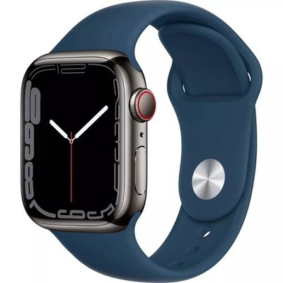 Apple Watch Series 7 GPS + LTE, 41MM Graphite Stainless Apple Watch Series 7 GPS + LTE, 41MM Graphite Stainless