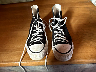 Converse Chuck Taylor All Star High Top Sneaker Schnürung Schwarz/Weiß EU 36