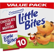 Little Bites Chocolate Chip Muffins, 10 packs, Mini Muffins, 16.5 oz Multipack