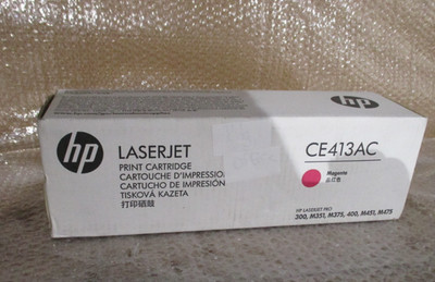 HP CE413AC Toner Cartridge LaserJet Pro 300 M351 M375 M400 M451 M475 MAGENTA