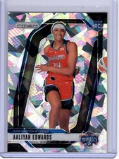 2024 Panini Prizm WNBA #142 Aaliyah Edwards Ice RC Misprint ERROR *No Prizm