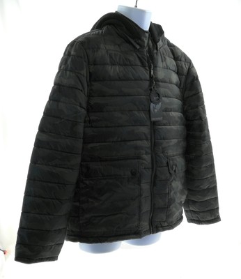 Urban Republic Men's Basic Coats Zip Color Olive Green Size Medium