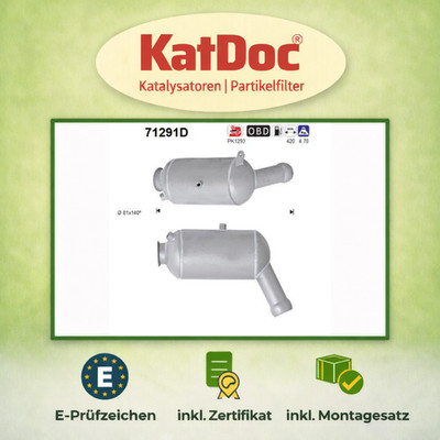   Katalysator für Mercedes CLS/E-Klasse, 3.0 CDI, 140/155/165kW, Euro 4