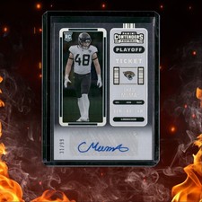 2022 Panini Contenders Playoff Ticket Chad Muma Auto 31/99 #181