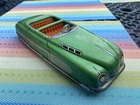 Vintage MARX Brand 1950s Green Mechanical Roadster Convertible Friction Car