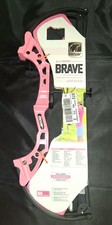 Bear Archery Brave Youth Compound Bow Pink Right Handed Whisker Biscuit Age 8-12