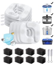 Cat Water Fountain Filters, 8 Pack Replacement Filters  8 Pack Replacement P...