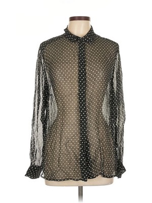Riani Women Black Long Sleeve Blouse M