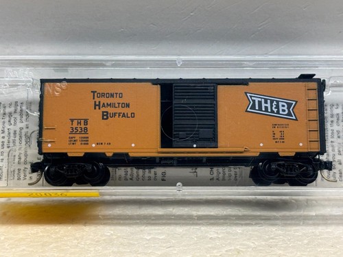 Micro trenes Kadee escala N MTL 20036 Toronto Hamilton Buffalo THB 3538 vagón de caja | Condition: New