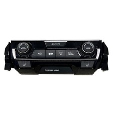 Black Temperature Control - 2016-2019 Honda Civic Si / Si w/Summer Tires 1.5L