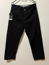 Jack & Jones Herren Schwarz Denim Jeans Baggy Alex Loose Fit Wide Hose Gr. 30/32