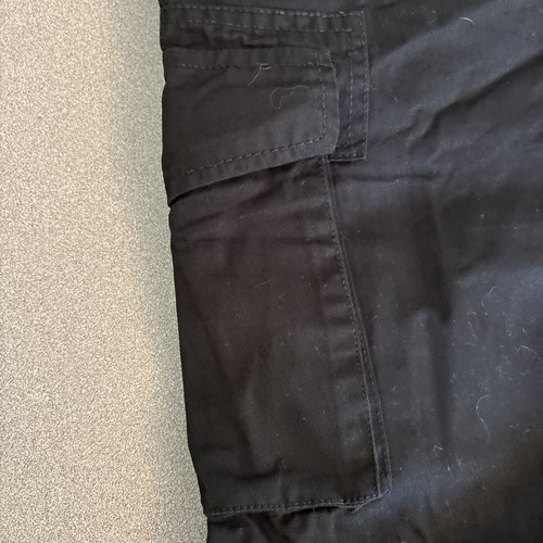 Matchstick BRAND NEW Shorts Men's Cargo Size 40 4XL Black Summer Casual Cookout - Picture 7 of 11