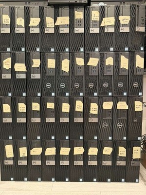LOT OF 40 MIXED Dell OptiPlex SFF | i5,i7 | 6/7/8/9 Gen | 8/16GB | 256/512GB SSD