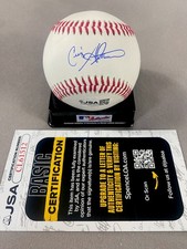 SAN DIEGO PADRES- CRAIG STAMMEN AUTOGRAPH ROLB BASEBALL- JSA CL61512