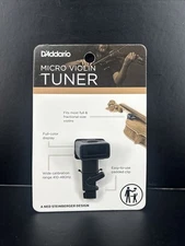D'Addario Viola Tuner - Viola Accessories - Viola Clip On Tuner PW-CT-14 NEW