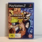 Naruto Ultimate Ninja 3 PS2 PlayStation 2 Game PAL Complete Bandai
