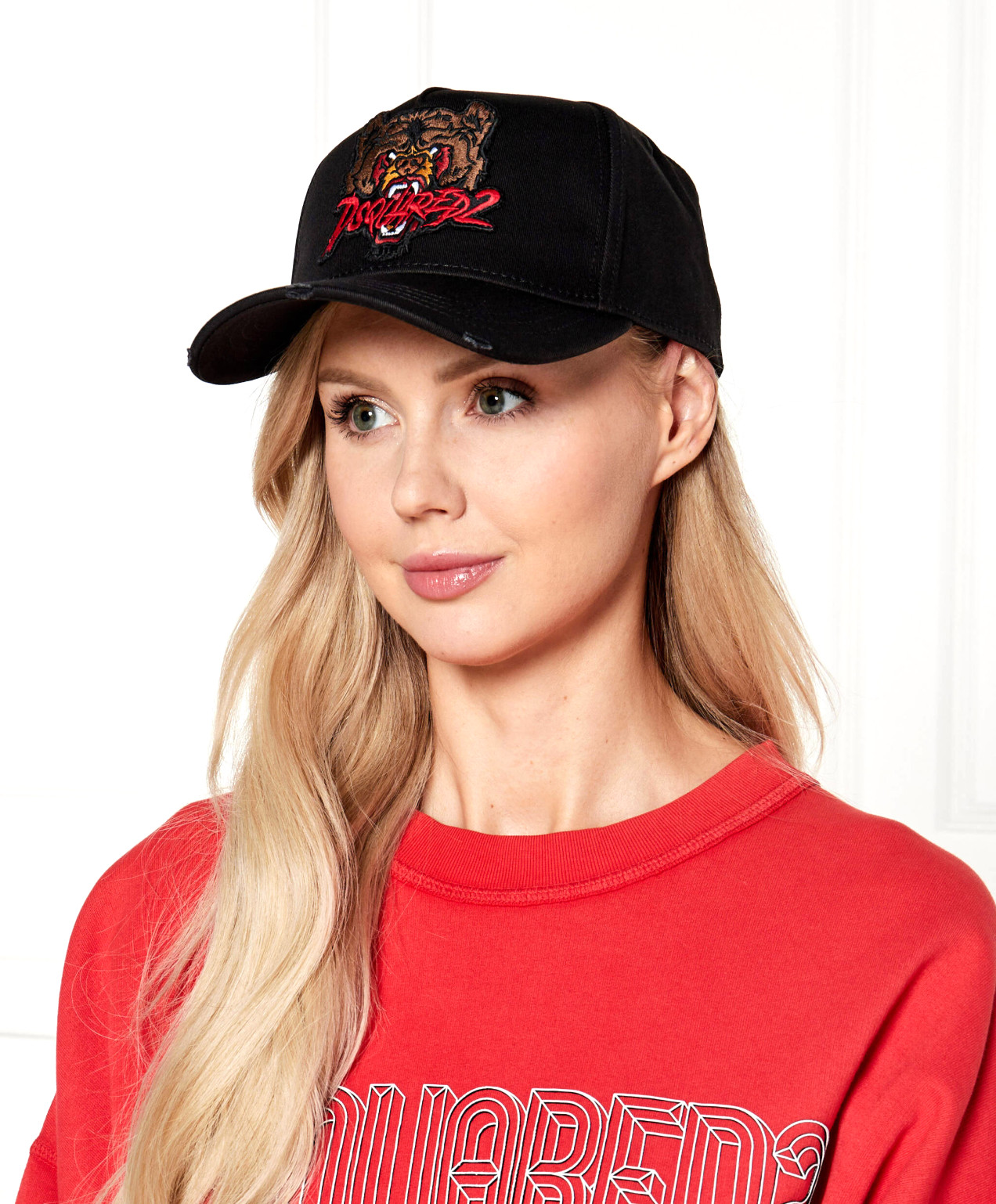 Dsquared2 Baseball Cap Horror Tiger Icon Hat Unisex image 3