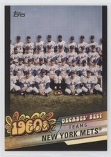 2020 Topps Decades Best Teams Black 100/299 New York Mets #DB-30 1k3